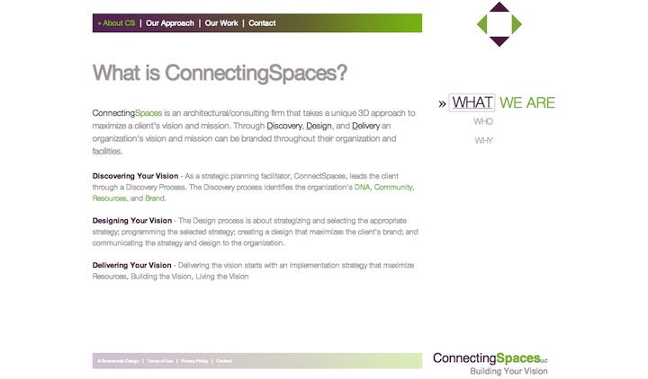 Connecting Spaces Homepage